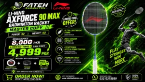 Li-Ning Axforce 90 Max badminton racket