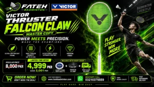 Victor Thruster Falcon Claw badminton racket