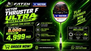 Victor Thruster F Ultra badminton racket