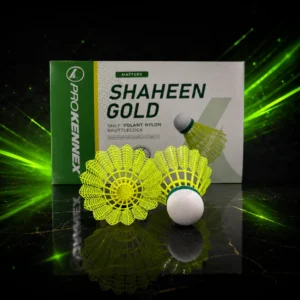 ProKennex Shaheen Gold Nylon Shuttlecock (Pack of 6)