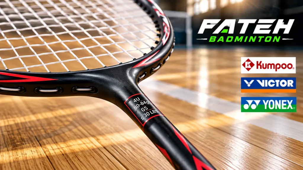 how to choose a badminton racket