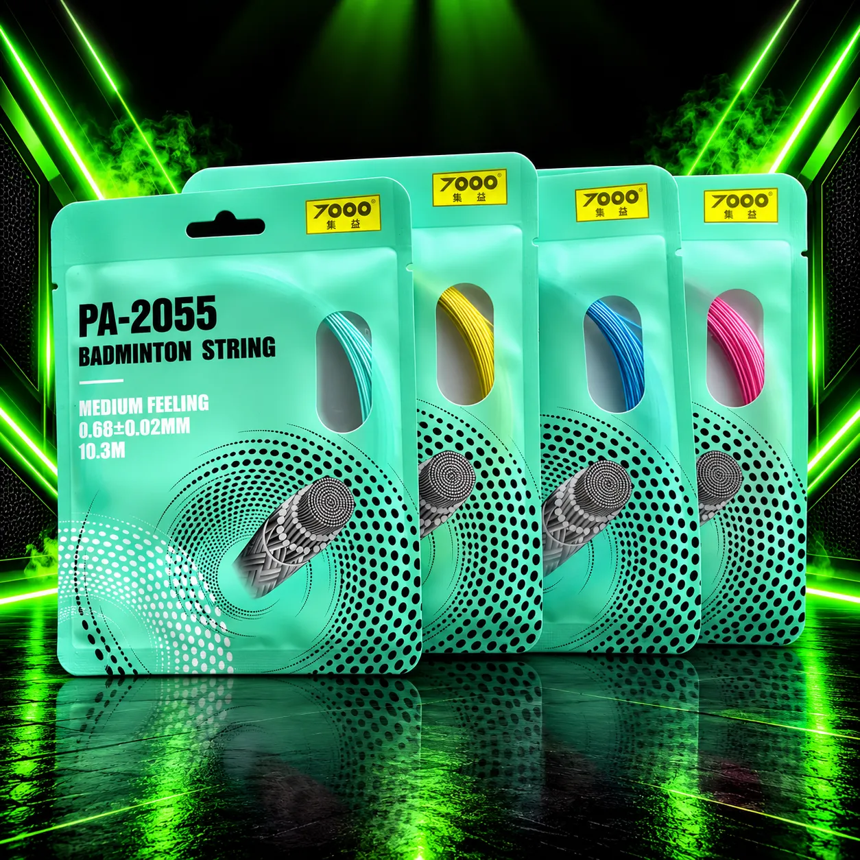 ZOOM PA-2055 Original Badminton String 0.68mm – 10.3m